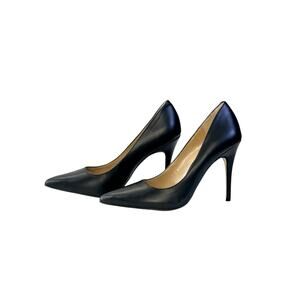 BCBG Black Pointed Toe Stiletto Heels - Women's Size 7.5
